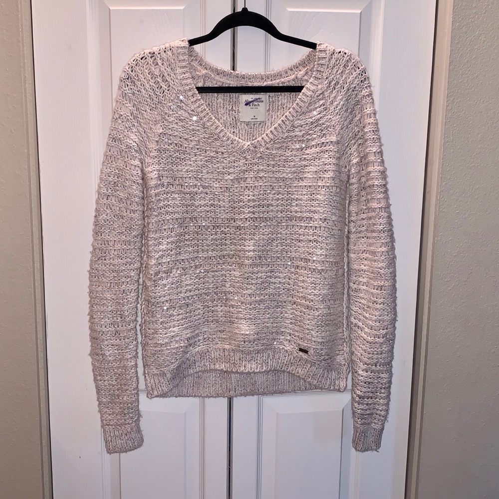 Abercrombie & Fitch pink sweater